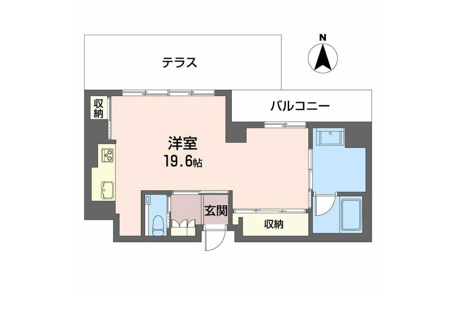シャーメゾンステージ香櫨園0101号室の間取り
