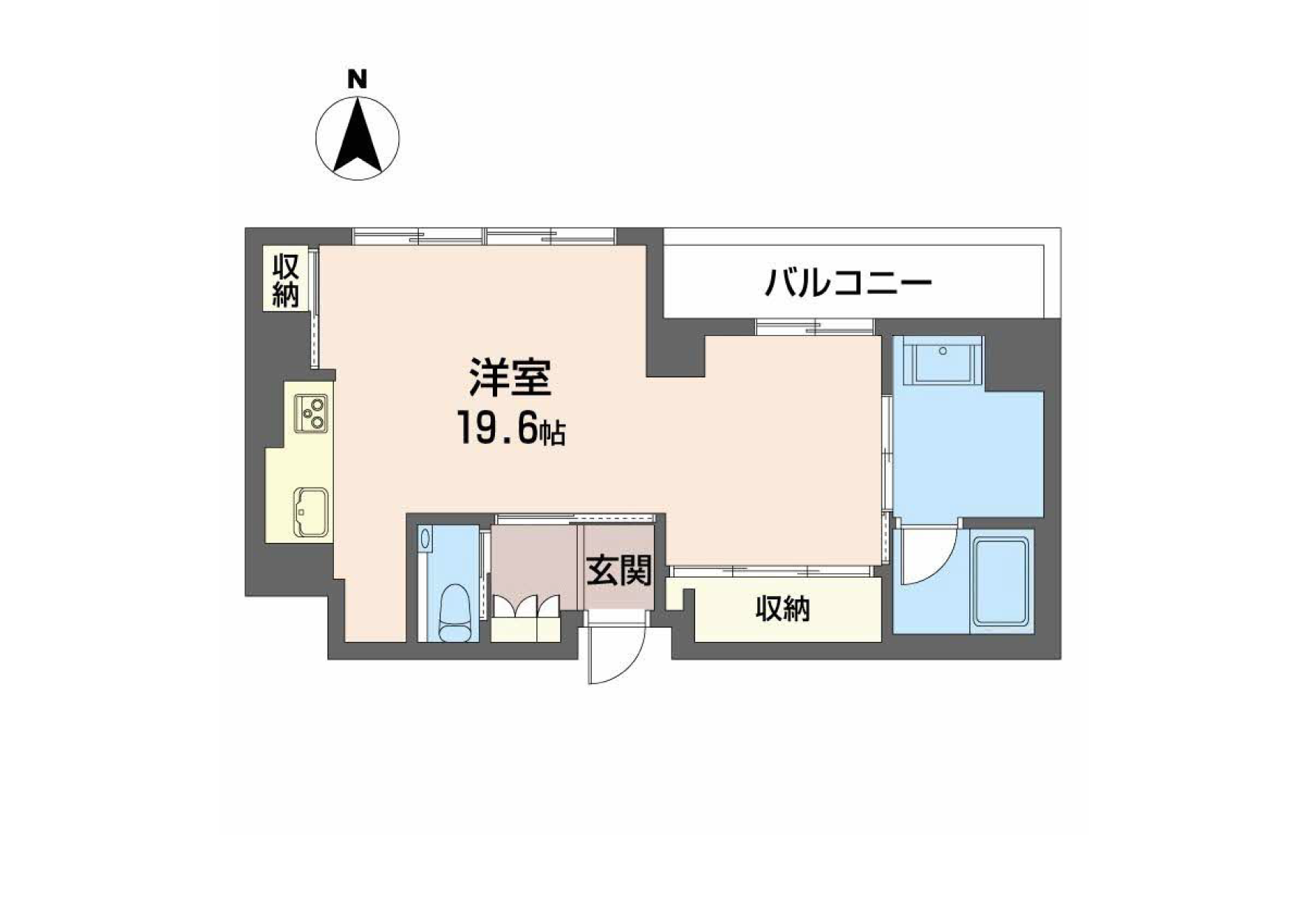 シャーメゾンステージ香櫨園0201号室の間取り