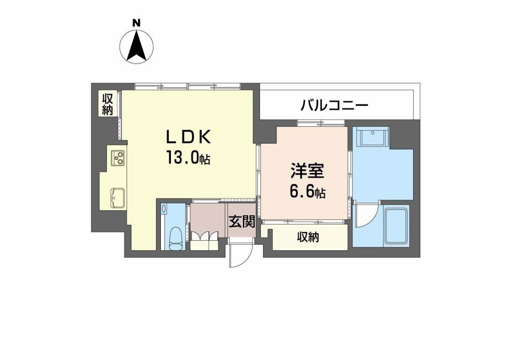 シャーメゾンステージ香櫨園0301号室の間取り